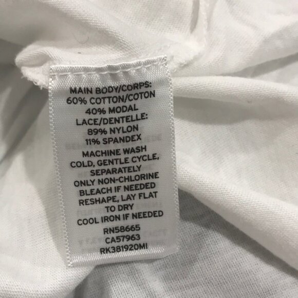 Abound Lace Mix Tee - Picture 7 of 8